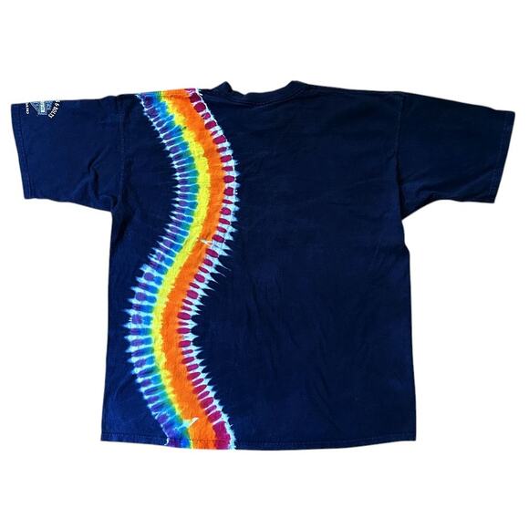 Harley Davidson Vintage Cotton Navy & Multicolor T-Shirt Men's XL - Picture 4 of 6